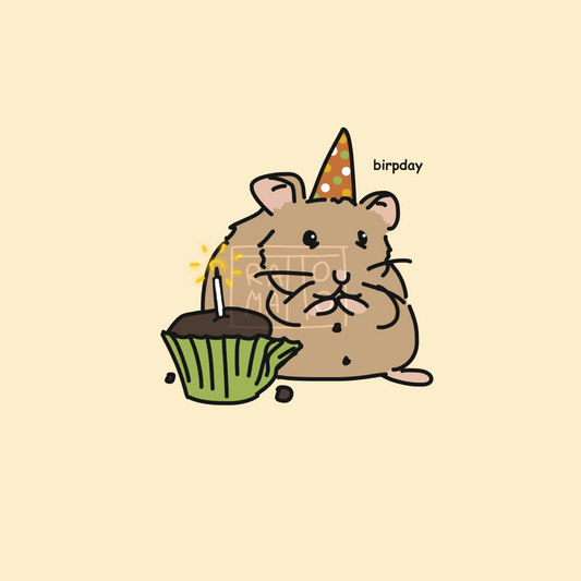 sticker · birpday